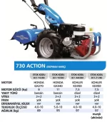 BCS 730 ACTION EL TRAKTÖRÜ - Görsel 7