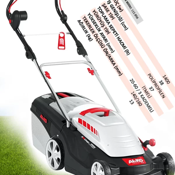 AL-KO COMFORT 40E ELEKTRİKLİ ÇİM BİÇME MAKİNASI