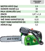 ACTIVE 39.39 EVOLUTION MOTORLU TESTERE - Görsel 3